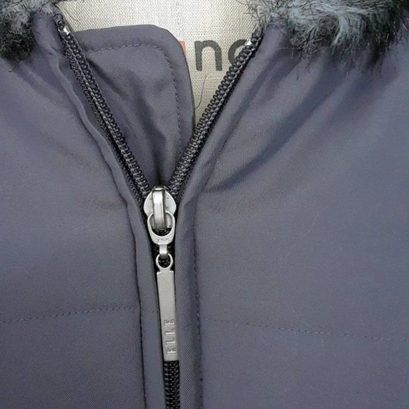 Brand New ELLE brand Grey Parka zip up Jacket - Picture 4 of 9